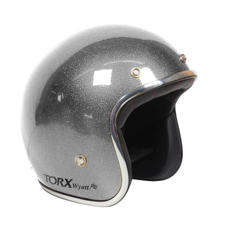 Casque Moto/Scooter Torx Wyatt Gris XS