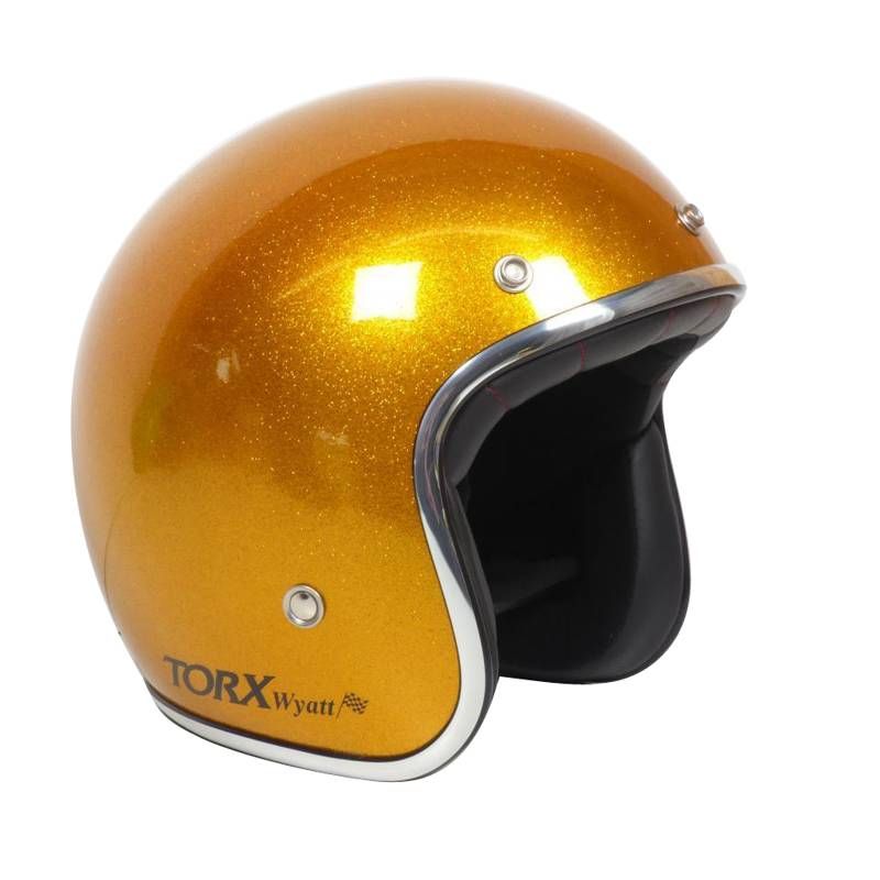 Casque Moto/Scooter Torx Wyatt Jaune S