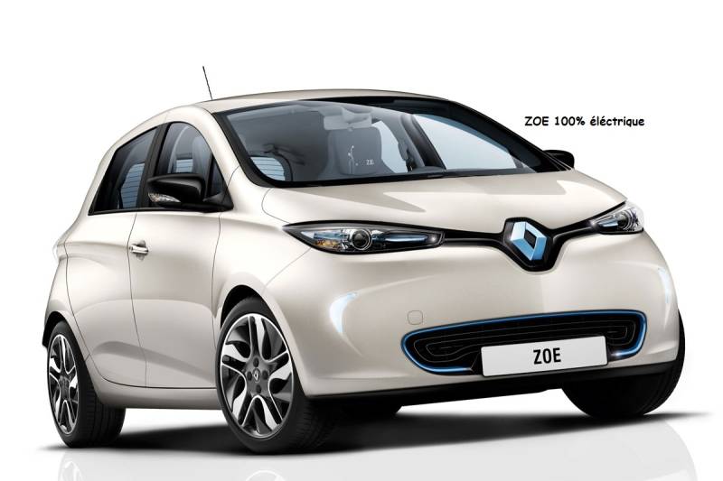 Location voiture Renault Zoé électrique